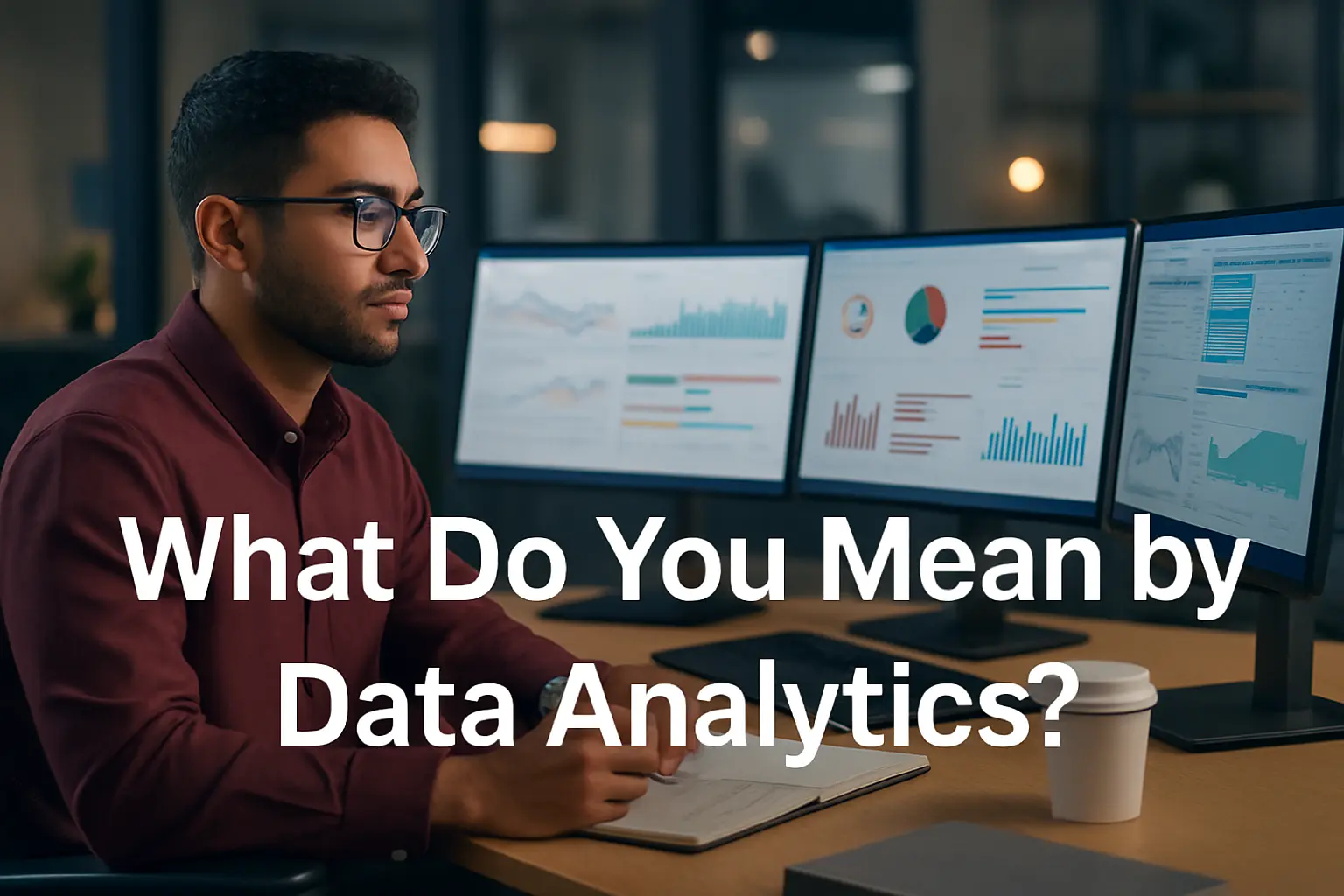 What do you mean by data analytics?